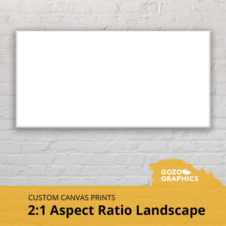 2:1 Aspect Ratio Landscape – Gozo Graphics | Print | Signage | CNC