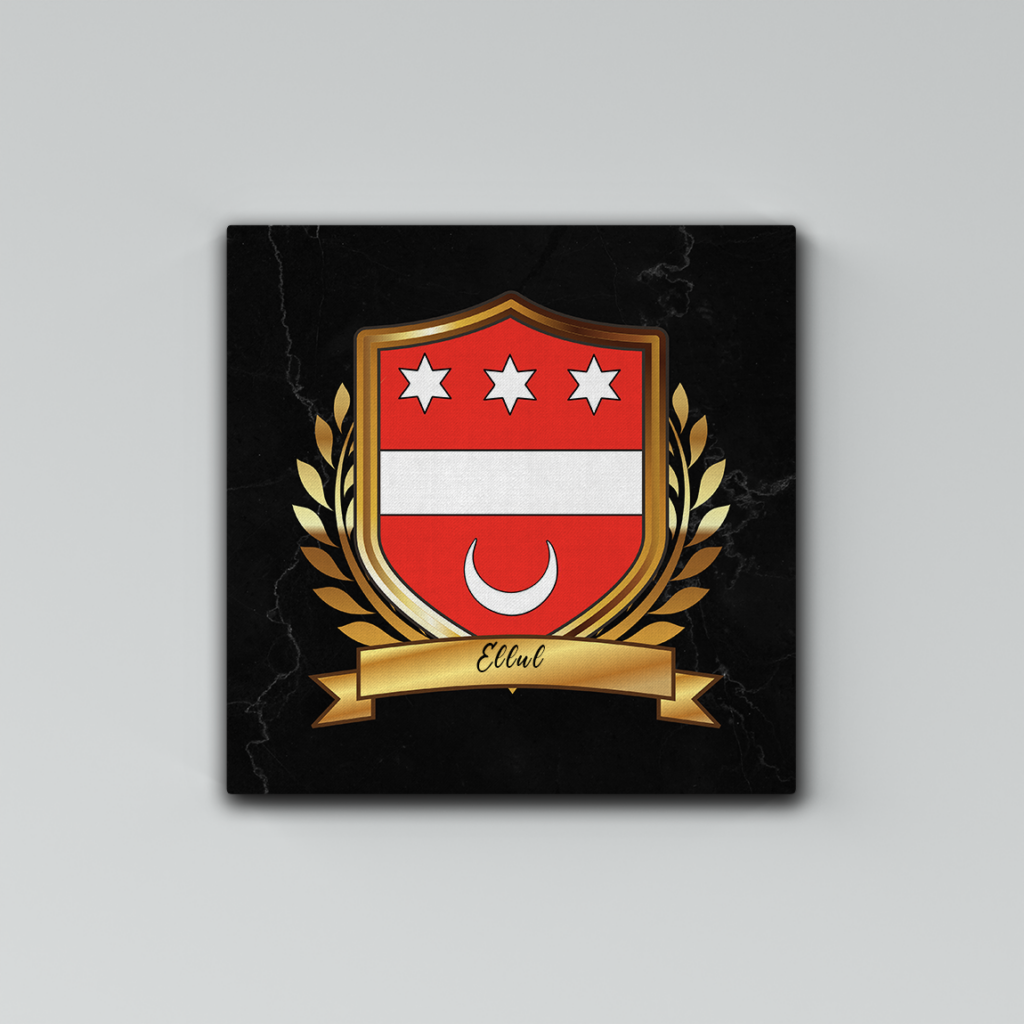 Ellul Surname Shield Prints - Gozo Graphics | Canvas | Print | Signage ...