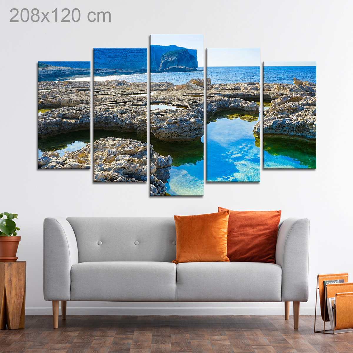 Azure Arch and Rock Pools, Gozo – Gozo Graphics | Print | Signage | CNC