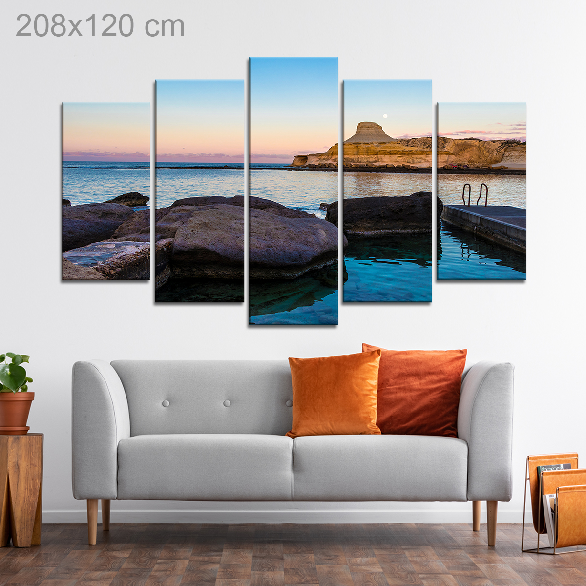 Sunset At Xwejni Bay, Gozo – Gozo Graphics 