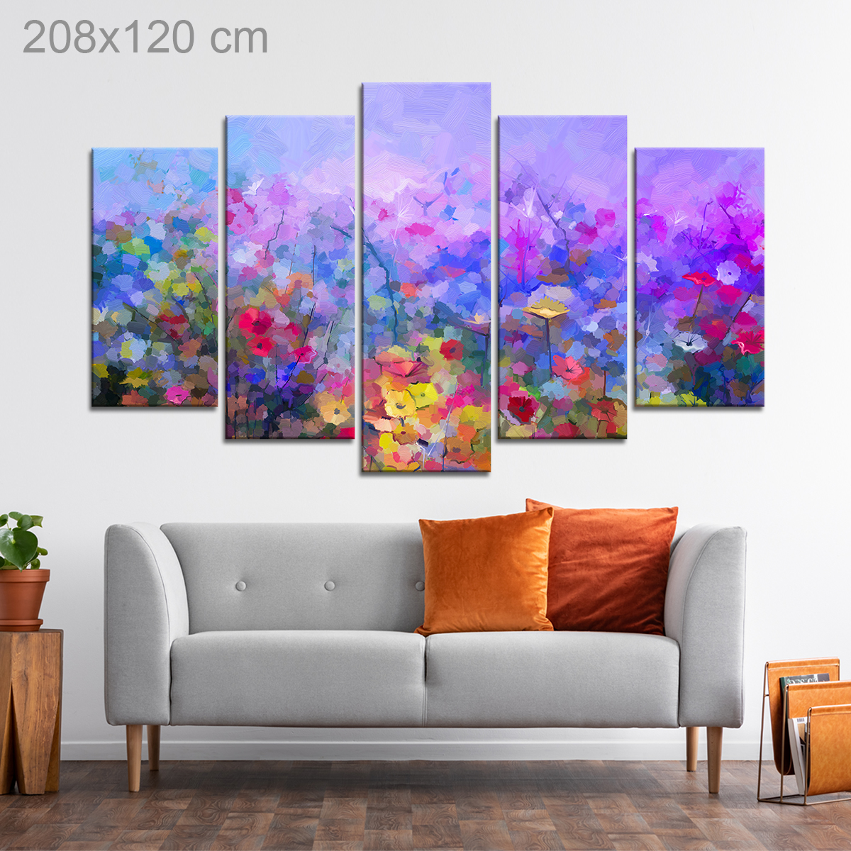 Flower Field Oil Painting – Gozo Graphics | Print | Signage | CNC