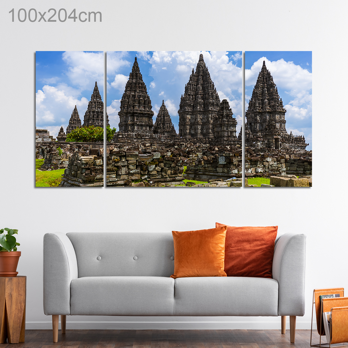 Prambanan Temple on Java Island, Indonesia – Gozo Graphics | Print ...