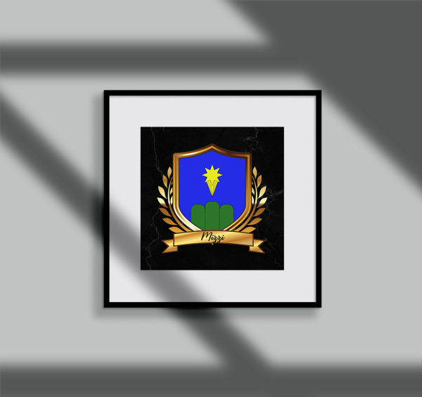 Mizzi Surname Shield Prints