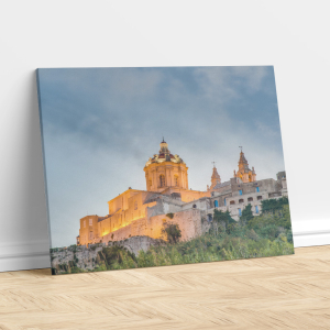 Mdina Cathedral at Dusk – Malta