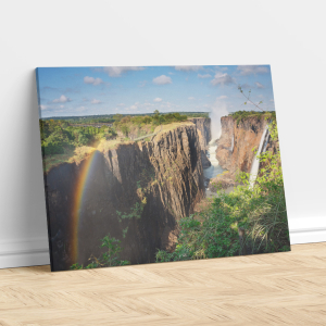 Rainbow Over the Gorge – Victoria Falls, Zimbabwe