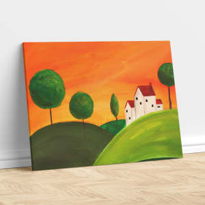 Tuscan Countryside – Painting Print