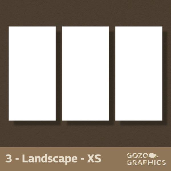 Trinity Recta Composition – Rectangles | (Landscape / Portrait) - Image 2
