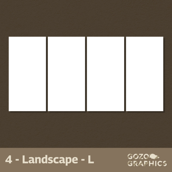 Quadra Recta Composition – Rectangles | (Landscape / Portrait) - Image 8