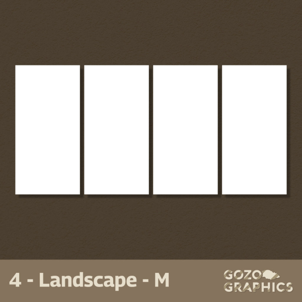 Quadra Recta Composition – Rectangles | (Landscape / Portrait) - Image 6