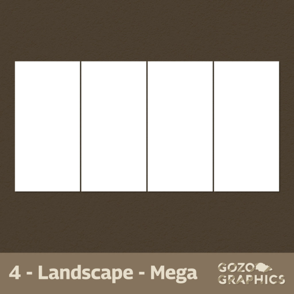 Quadra Recta Composition – Rectangles | (Landscape / Portrait) - Image 14