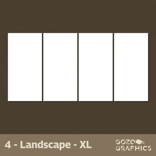 Quadra Recta Composition – Rectangles | (Landscape / Portrait) - Image 10