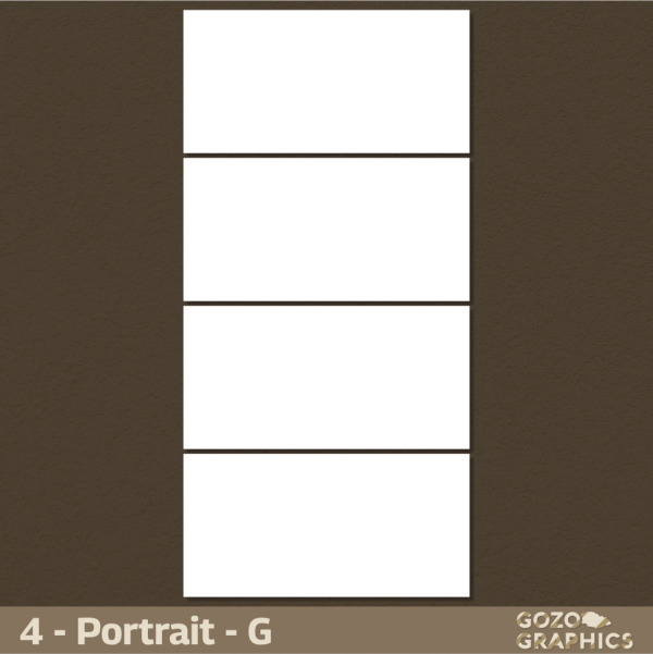 Quadra Recta Composition – Rectangles | (Landscape / Portrait) - Image 13