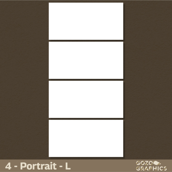 Quadra Recta Composition – Rectangles | (Landscape / Portrait) - Image 9