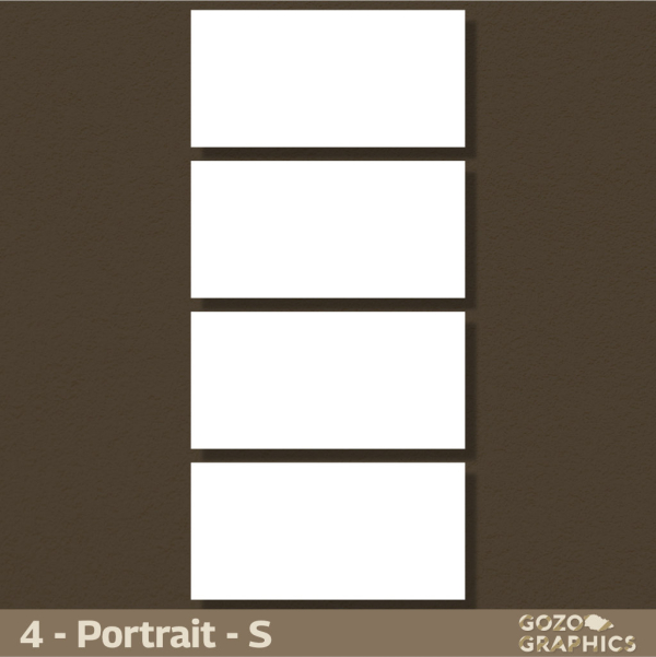 Quadra Recta Composition – Rectangles | (Landscape / Portrait) - Image 5