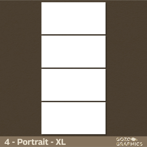 Quadra Recta Composition – Rectangles | (Landscape / Portrait) - Image 11