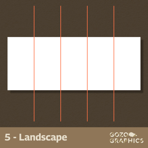 Penta Recta Composition – Rectangles | (Landscape / Portrait) - Image 16