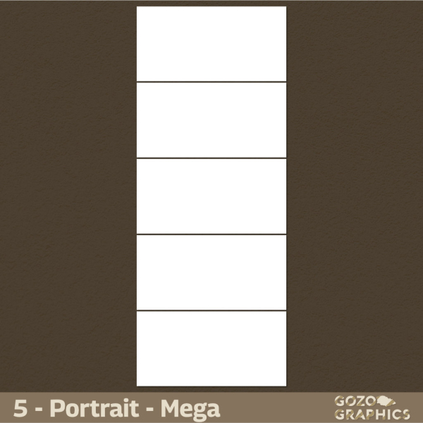Penta Recta Composition – Rectangles | (Landscape / Portrait) - Image 15