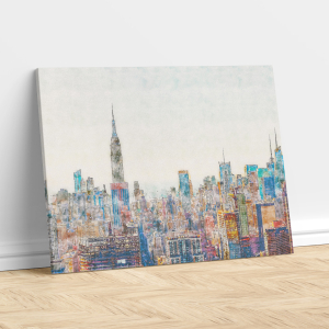 Watercolour New York Skyline – Painting Print