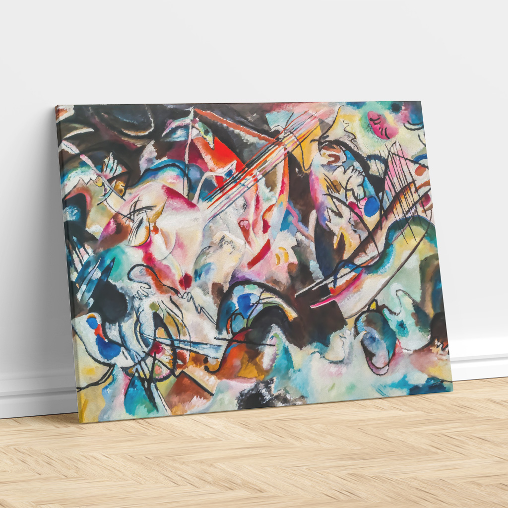 Wassily Kandinsky VI (1913, Hermitage) - Painting Print