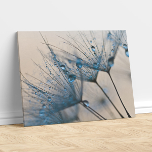 Blue Dandelion Dewdrops