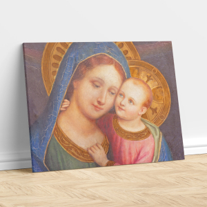 Madonna and Child – Basilica di Santa Maria del Popolo, Rome – Painting Print