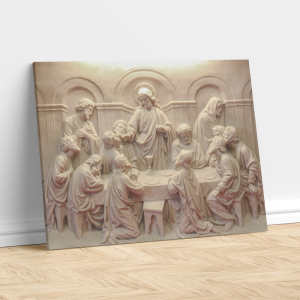 The Last Supper Sculpture Relief