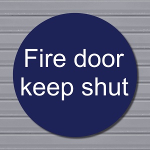 Fire Door Keep Shut – Fire Safety Sign