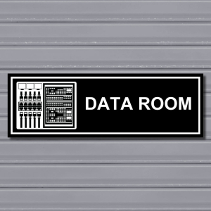 Data Room – IT Network & Server Area Identification Sign