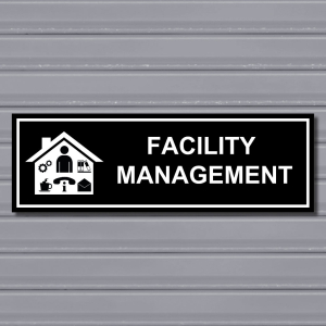 Facility Management – Directional Identification Sign