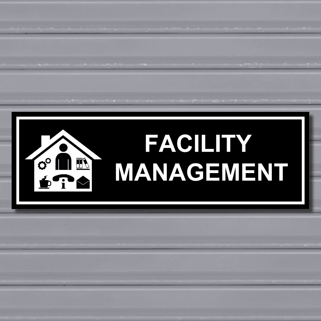 Facility Management – Directional Identification Sign