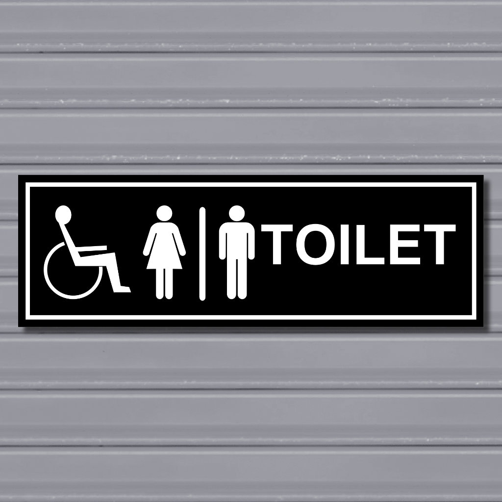 Toilet Facilities Sign – Accessible & Unisex