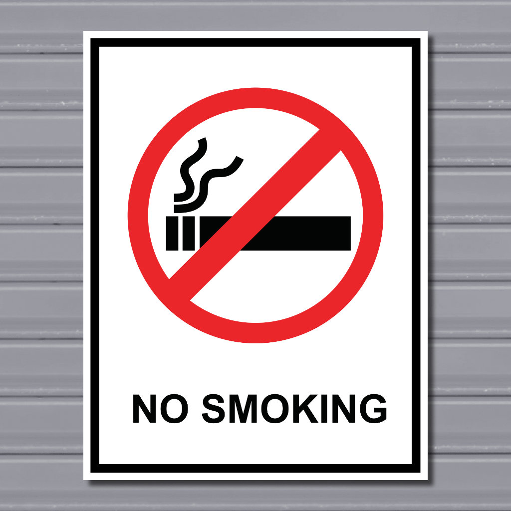 No Smoking – Prohibition Safety Sign